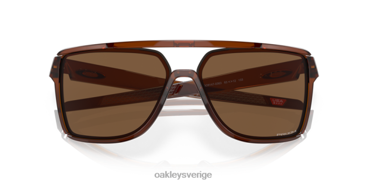 Oakley castel T8RX0208 prizm brons linser, rootbeer ram