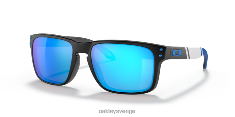 Oakley detroit lions holbrook T8RX0620 prizm safir linser, matt svart båge