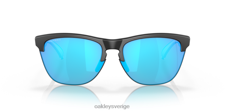 Oakley frogskins lite T8RX0213 prizm safir linser, matt svart båge