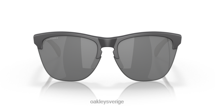 Oakley frogskins lite T8RX0215 prizm svarta linser, matt mörkgrå båge
