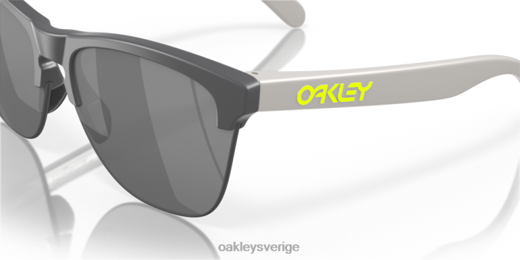 Oakley frogskins lite T8RX0215 prizm svarta linser, matt mörkgrå båge