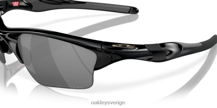 Oakley halvjacka 2,0 xl T8RX0415 svarta iridiumpolariserade linser, polerad svart båge