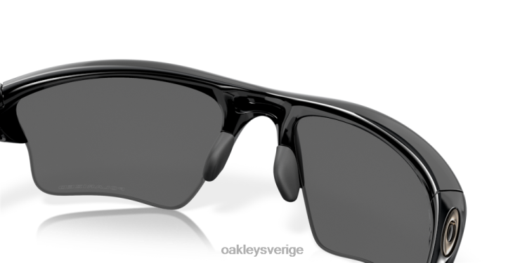 Oakley halvjacka 2,0 xl T8RX0415 svarta iridiumpolariserade linser, polerad svart båge