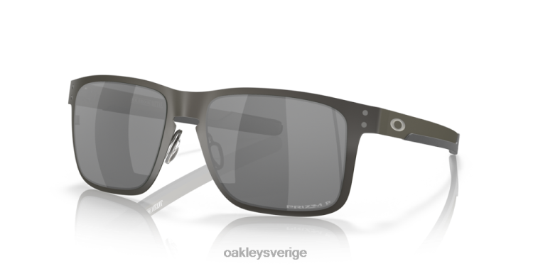 Oakley holbrook metall T8RX0352 prizm svarta polariserade linser, matt båge i gunmetall