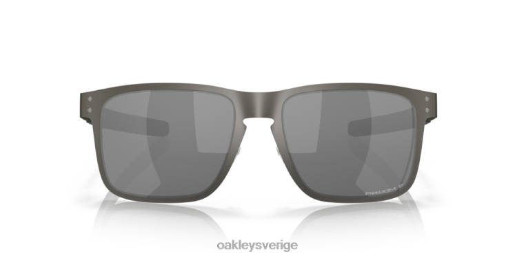 Oakley holbrook metall T8RX0352 prizm svarta polariserade linser, matt båge i gunmetall