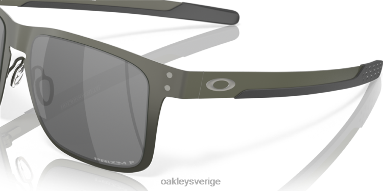 Oakley holbrook metall T8RX0352 prizm svarta polariserade linser, matt båge i gunmetall