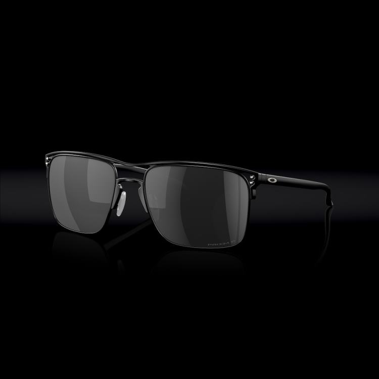 Oakley holbrook ti T8RX046 prizm svarta polariserade linser, satinsvart båge
