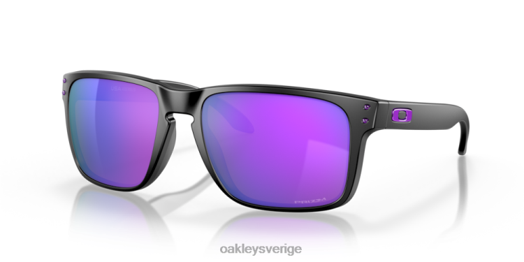 Oakley holbrook xl T8RX010 prizm violetta linser, mattsvart båge