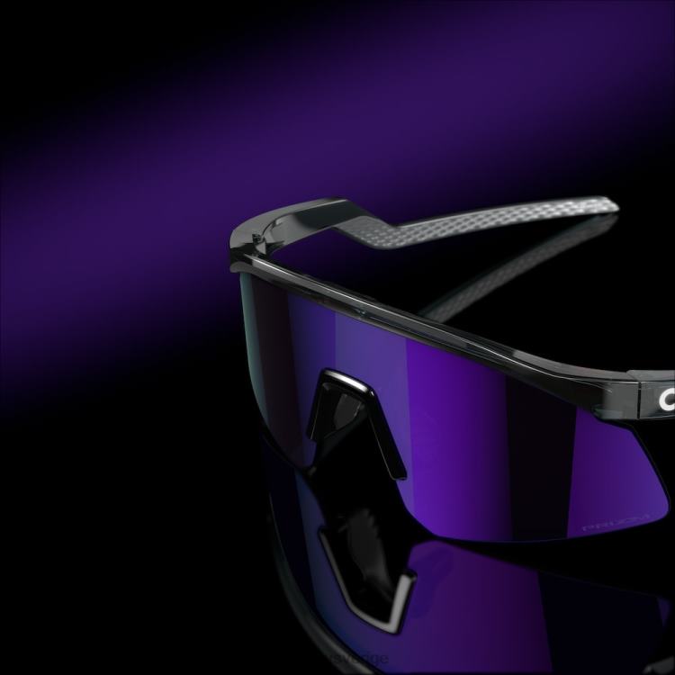 Oakley hydra T8RX0149 prizm violetta linser, kristallsvart båge