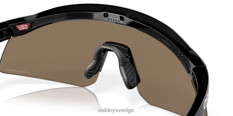 Oakley hydra T8RX0152 prizm 24k linser, svart bläckram