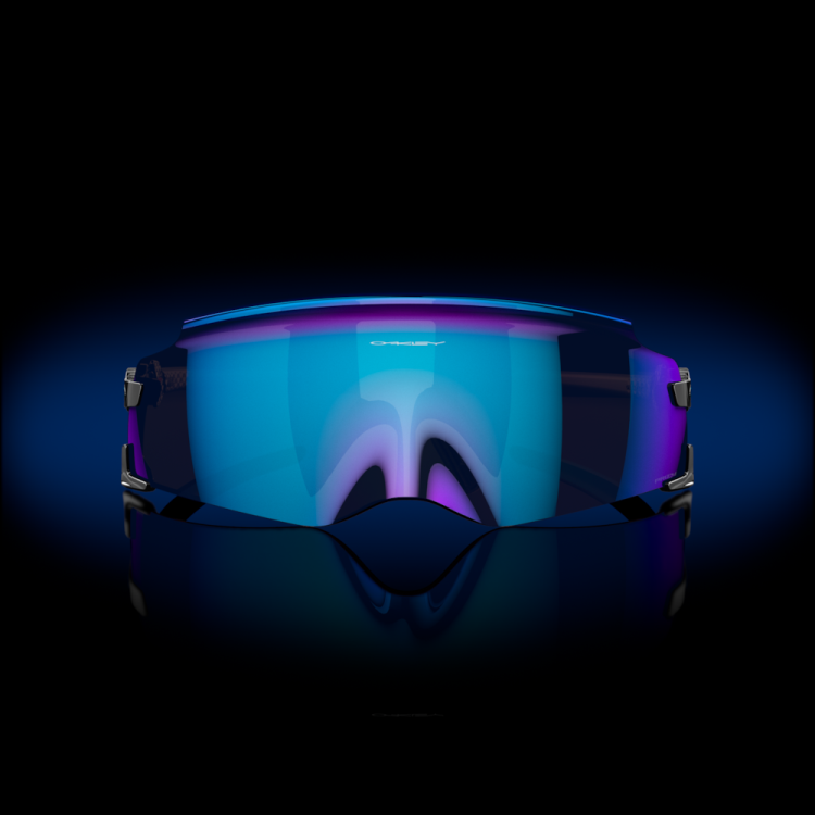 Oakley kato T8RX0981 prizm safir linser, polerad svart båge