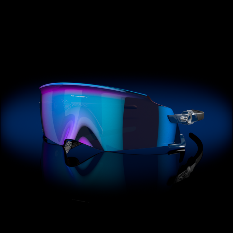 Oakley kato T8RX0986 prizm safir linser, polerad poseidon båge