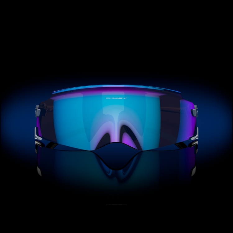 Oakley kato T8RX0986 prizm safir linser, polerad poseidon båge