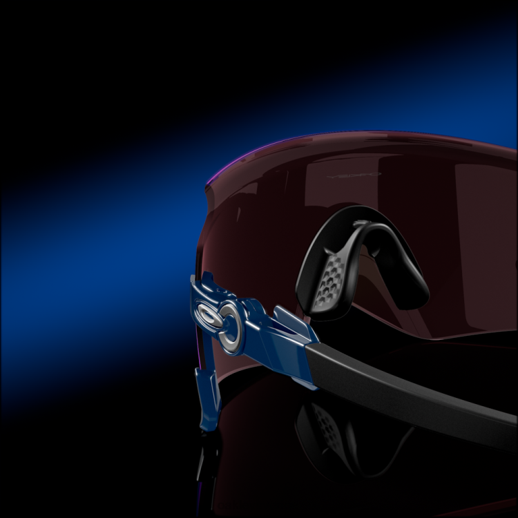 Oakley kato T8RX0986 prizm safir linser, polerad poseidon båge