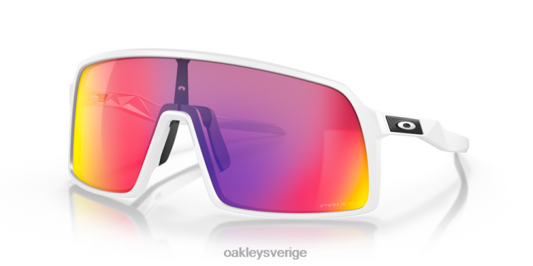 Oakley sutro T8RX080 prizm väglinser, mattvit båge