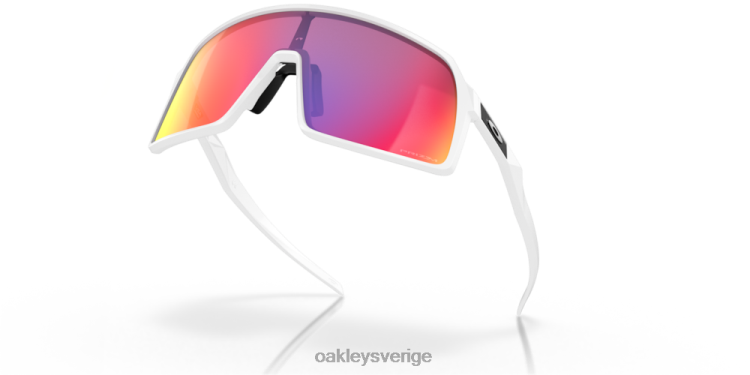 Oakley sutro T8RX080 prizm väglinser, mattvit båge