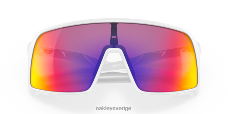 Oakley sutro T8RX080 prizm väglinser, mattvit båge