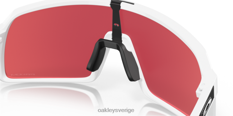 Oakley sutro T8RX086 prizm snow sapphire linser, polerad vit båge
