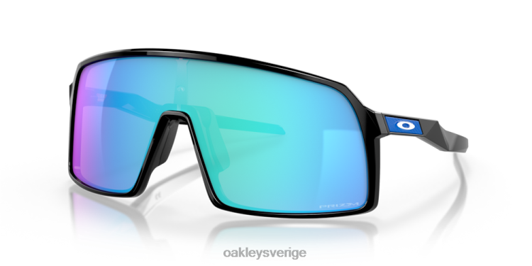 Oakley sutro T8RX089 prizm safir linser, polerad svart båge