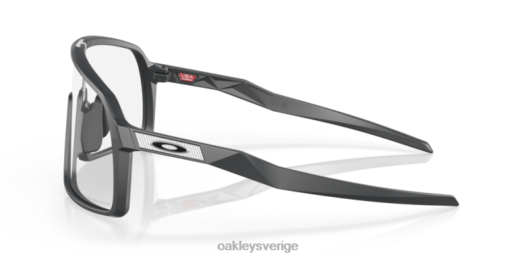Oakley sutro T8RX090 klara till svarta iridium fotokroma linser, matt kolfiberram