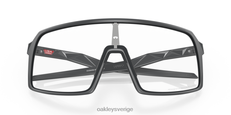 Oakley sutro T8RX090 klara till svarta iridium fotokroma linser, matt kolfiberram