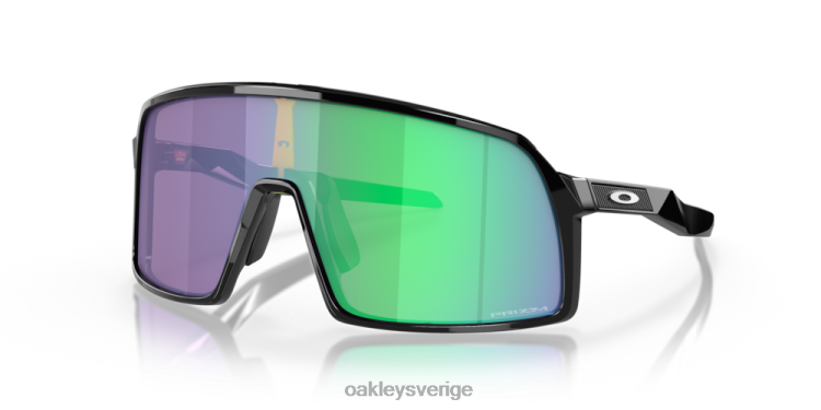 Oakley sutro s T8RX0277 prizm jade linser, polerad svart båge
