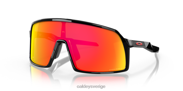 Oakley sutro s T8RX0280 prizm ruby ​​linser, polerad svart båge