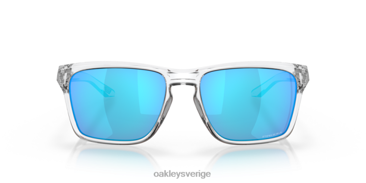 Oakley sylas T8RX0326 prizm safir linser, polerad klar ram