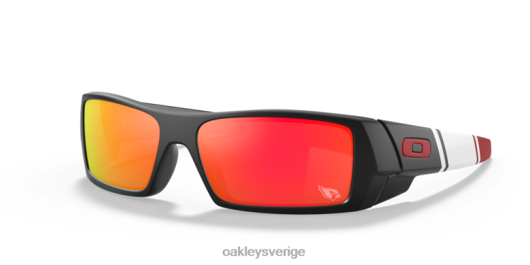 Oakley arizona cardinals gascan T8RX0548 prizm ruby ​​linser, matt svart båge
