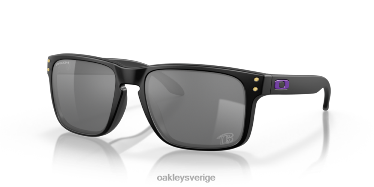 Oakley baltimore ravens holbrook T8RX0606 prizm svarta linser, mattsvart båge