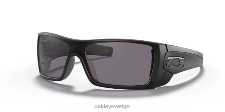 Oakley batwolf T8RX0490 grå polariserade linser, mattsvart båge