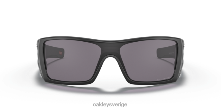 Oakley batwolf T8RX0490 grå polariserade linser, mattsvart båge
