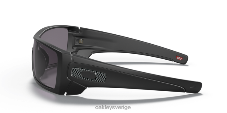 Oakley batwolf T8RX0490 grå polariserade linser, mattsvart båge