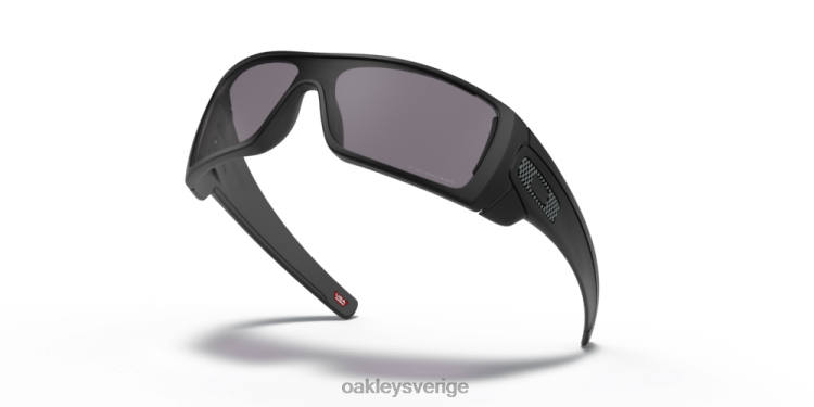 Oakley batwolf T8RX0490 grå polariserade linser, mattsvart båge