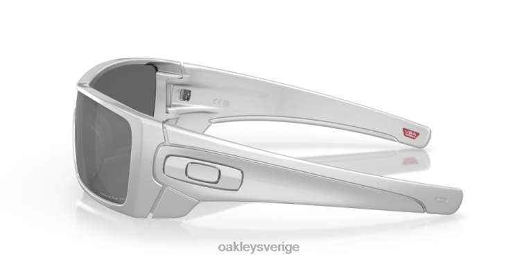 Oakley batwolf x-silver samling T8RX0603 prizm svarta polariserade linser, x-silver båge