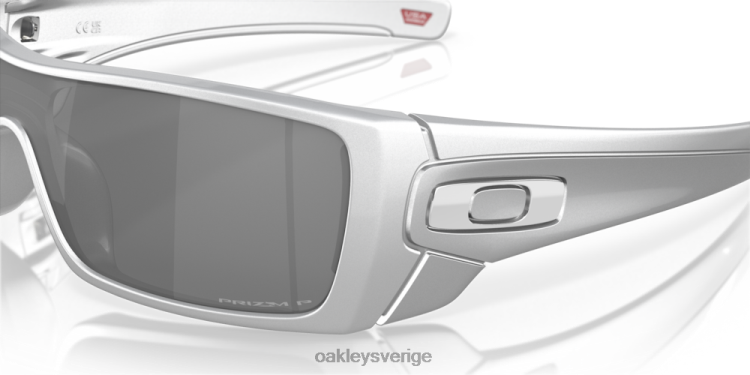 Oakley batwolf x-silver samling T8RX0603 prizm svarta polariserade linser, x-silver båge