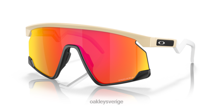 Oakley bxtr T8RX0104 prizm ruby ​​linser, matt desert tan båge
