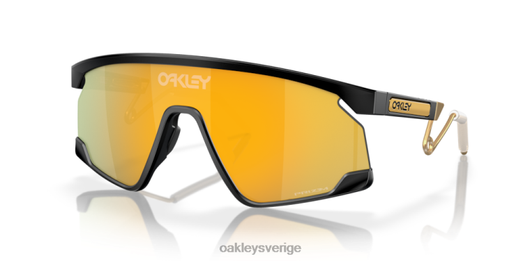 Oakley bxtr metall T8RX093 prizm 24k linser, mattsvart båge