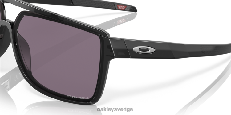 Oakley castel T8RX0206 prizm grå linser, svart bläckbåge