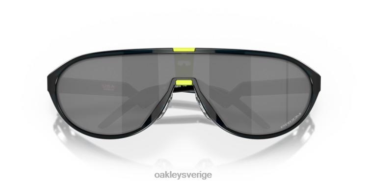 Oakley cmdn (low bridge fit) fristadssamling T8RX01034 prizm svarta linser, genomskinlig poseidonbåge