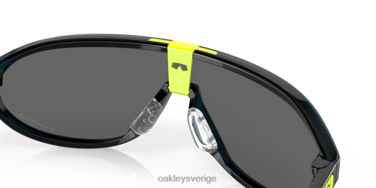 Oakley cmdn (low bridge fit) fristadssamling T8RX01034 prizm svarta linser, genomskinlig poseidonbåge