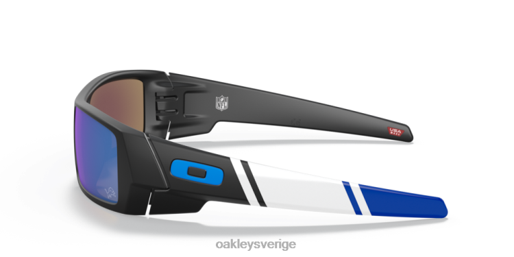 Oakley detroit lions gascan T8RX0554 prizm safir linser, matt svart båge