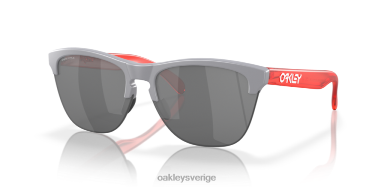 Oakley frogskins lite T8RX0216 prizm svarta linser, matt dimbåge