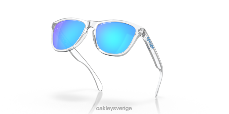 Oakley grodskinn T8RX0110 prizm safir linser, kristallklar båge