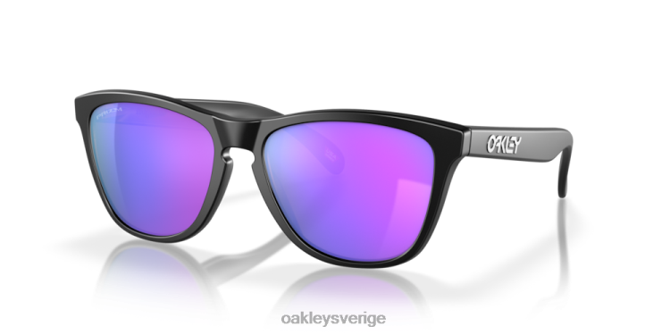 Oakley grodskinn T8RX0113 prizm violetta linser, mattsvart båge