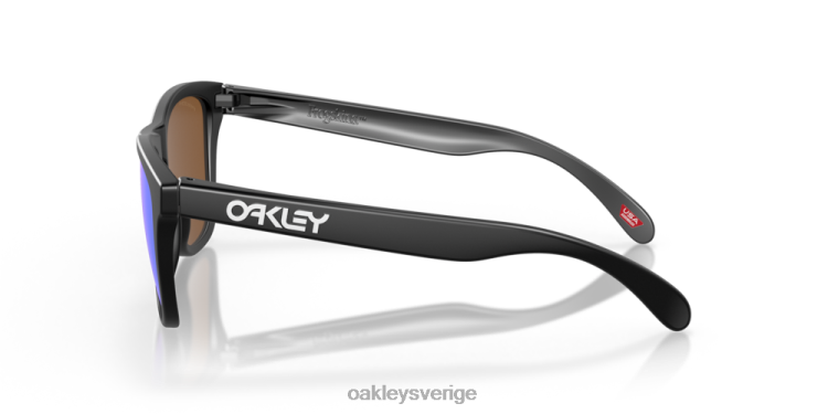 Oakley grodskinn T8RX0113 prizm violetta linser, mattsvart båge