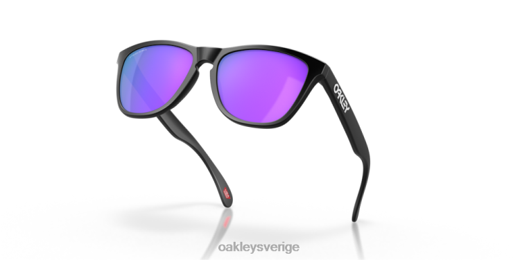 Oakley grodskinn T8RX0113 prizm violetta linser, mattsvart båge