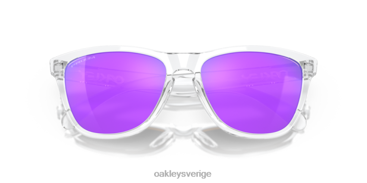 Oakley grodskinn T8RX0114 prizm violetta linser, polerad klar ram