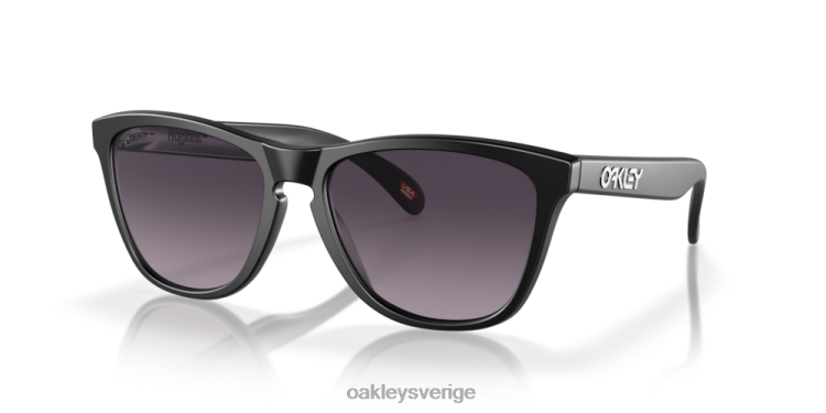 Oakley grodskinn (låg bropassning) T8RX0819 prizm grå gradientlinser, mattsvart båge