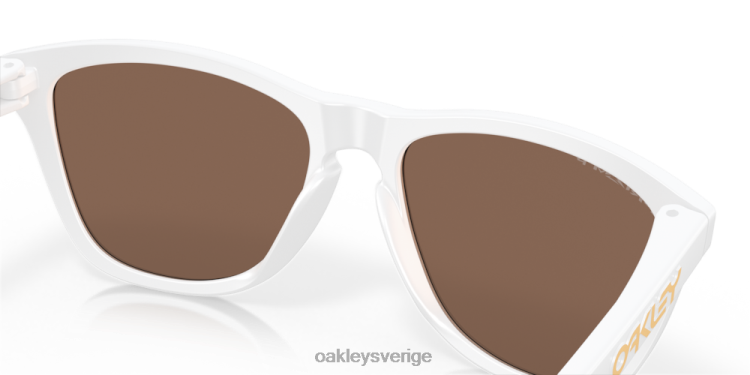 Oakley grodskinn (låg bropassning) T8RX0822 prizm 24k polariserade linser, matt vit ram